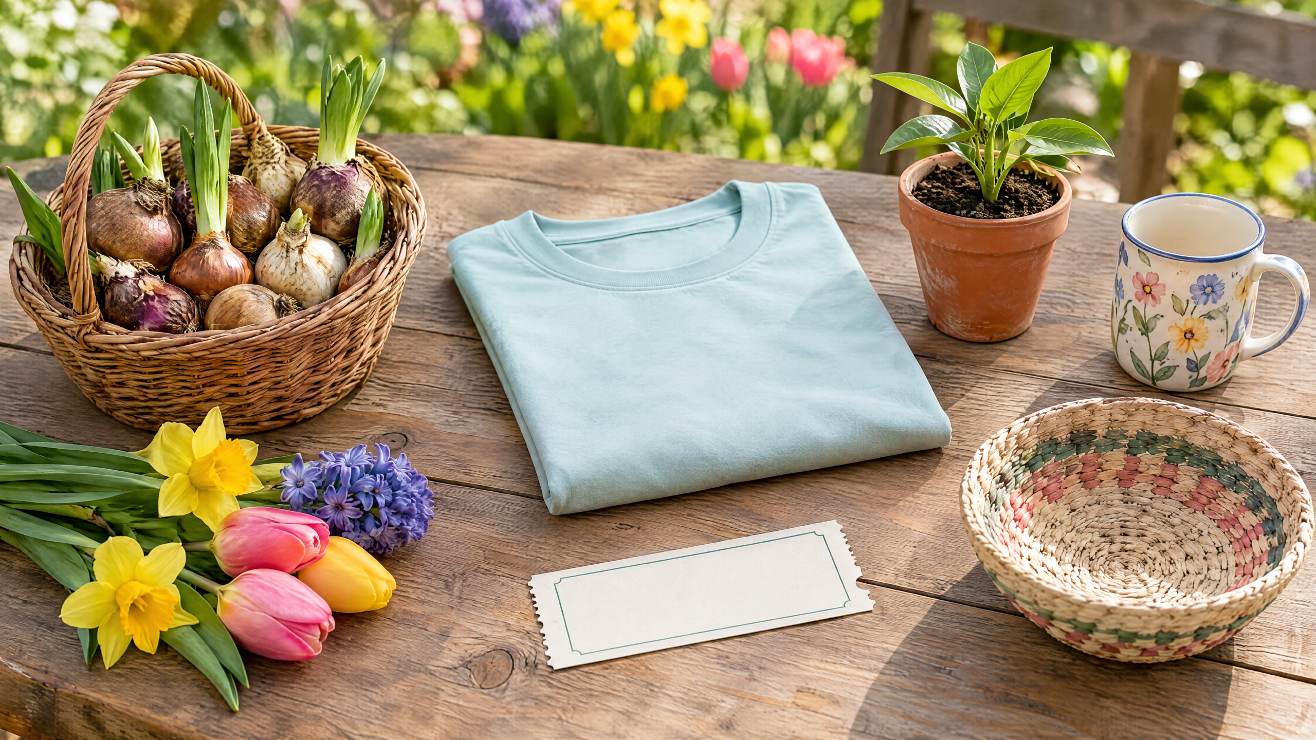 Unique fundraising ideas including flower bulbs, plants, merchandise and community events